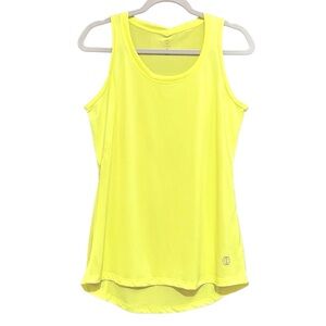 Balance collection yellow work out tank